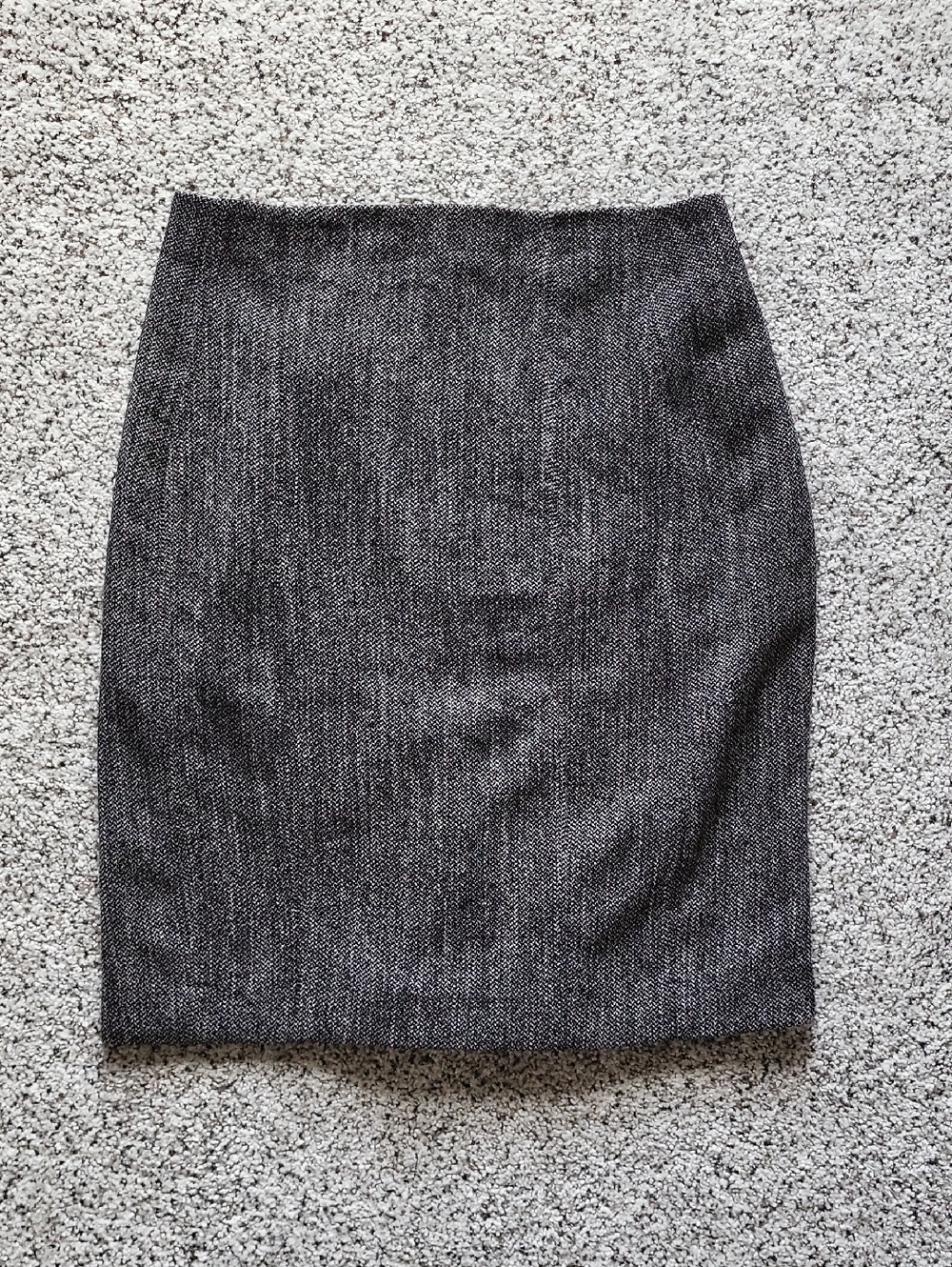 Express Tweed Pencil Skirt in Black/white, Size 4